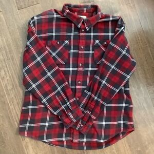 Ruff Hewn Red and Black Checkered Shirt